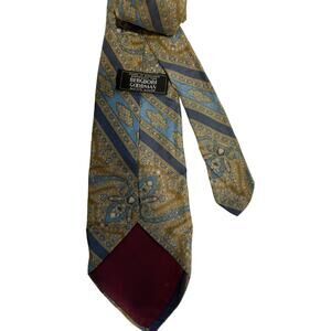 Vintage Bergdorf Goodman 100% Silk English Necktie Men's Designer Tie